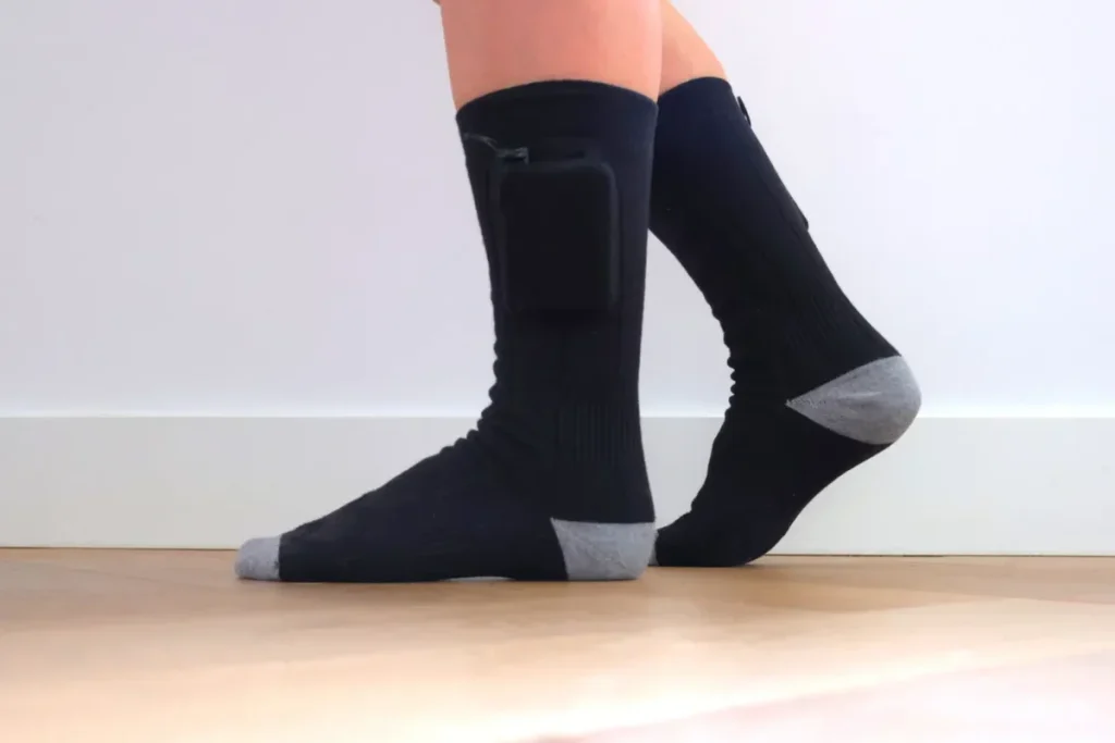 Heated socks: do you go for toe warmth or even heat? Heated socks